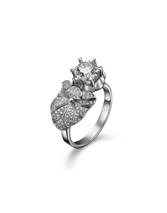 荷塘月色系列钻石戒指
